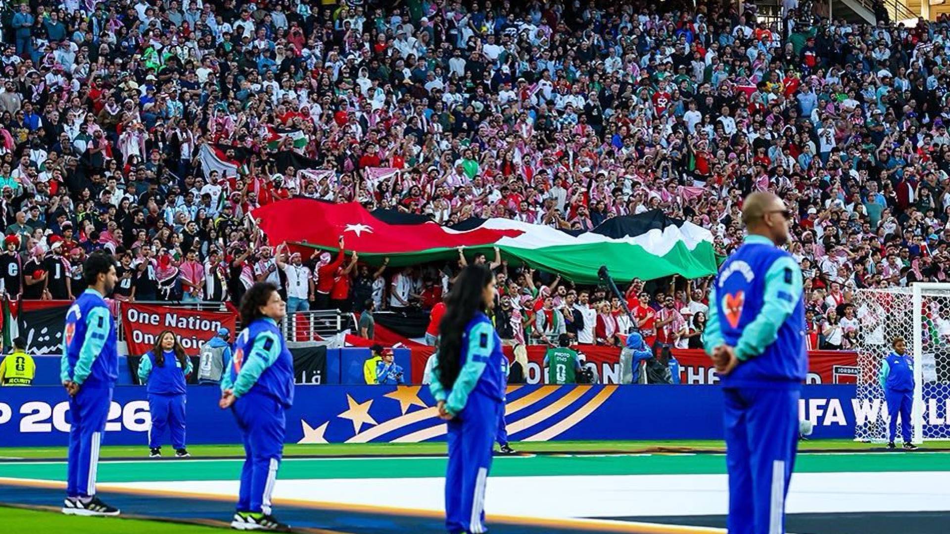 العلم الأردني في مونديال 2026
