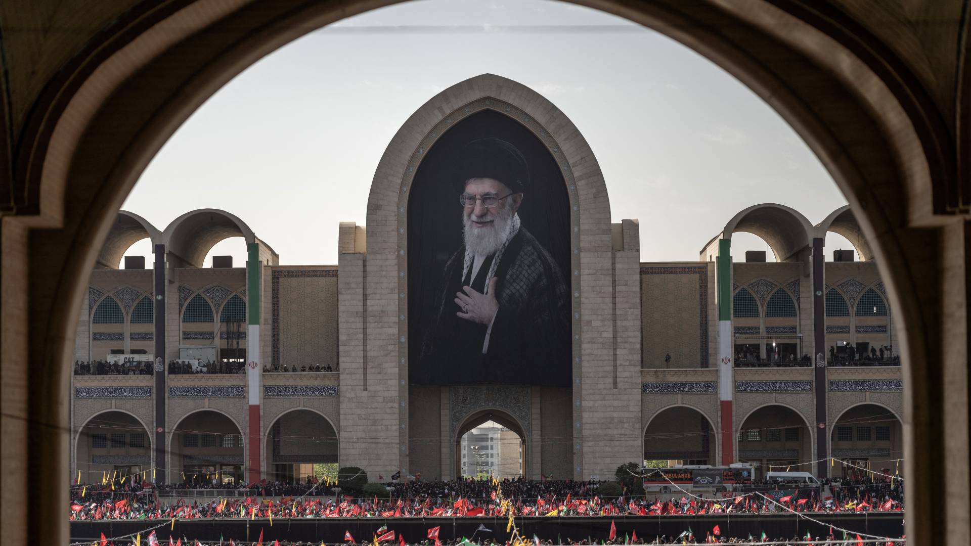 مراسم تشييع المرشد الاعلى السابق علي خامنئي