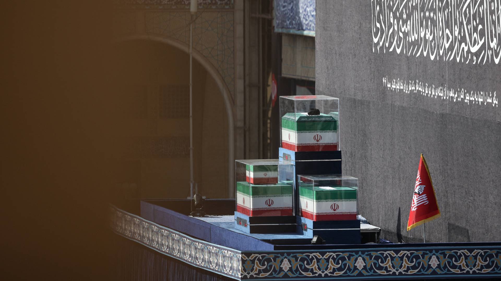 من مراسم تشييع خامنئي