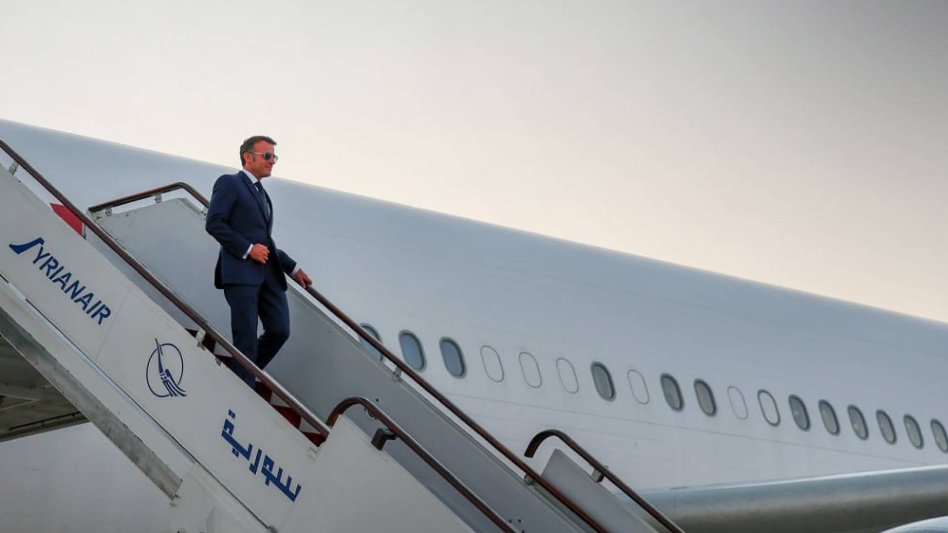 الرئيس الفرنسي إيمانويل ماكرون