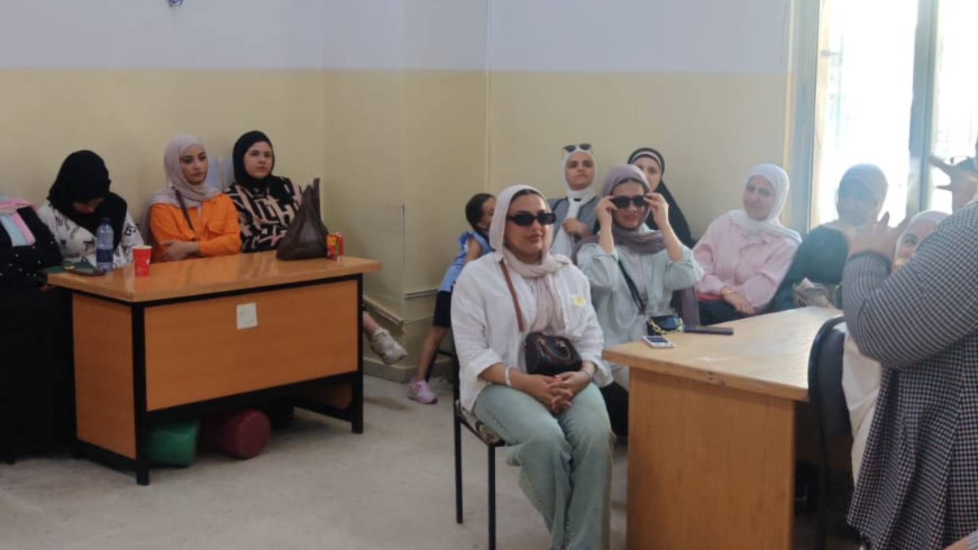 التدريب الثاني في مجال السباكة للسيدات اللاجئات في عين الباشا