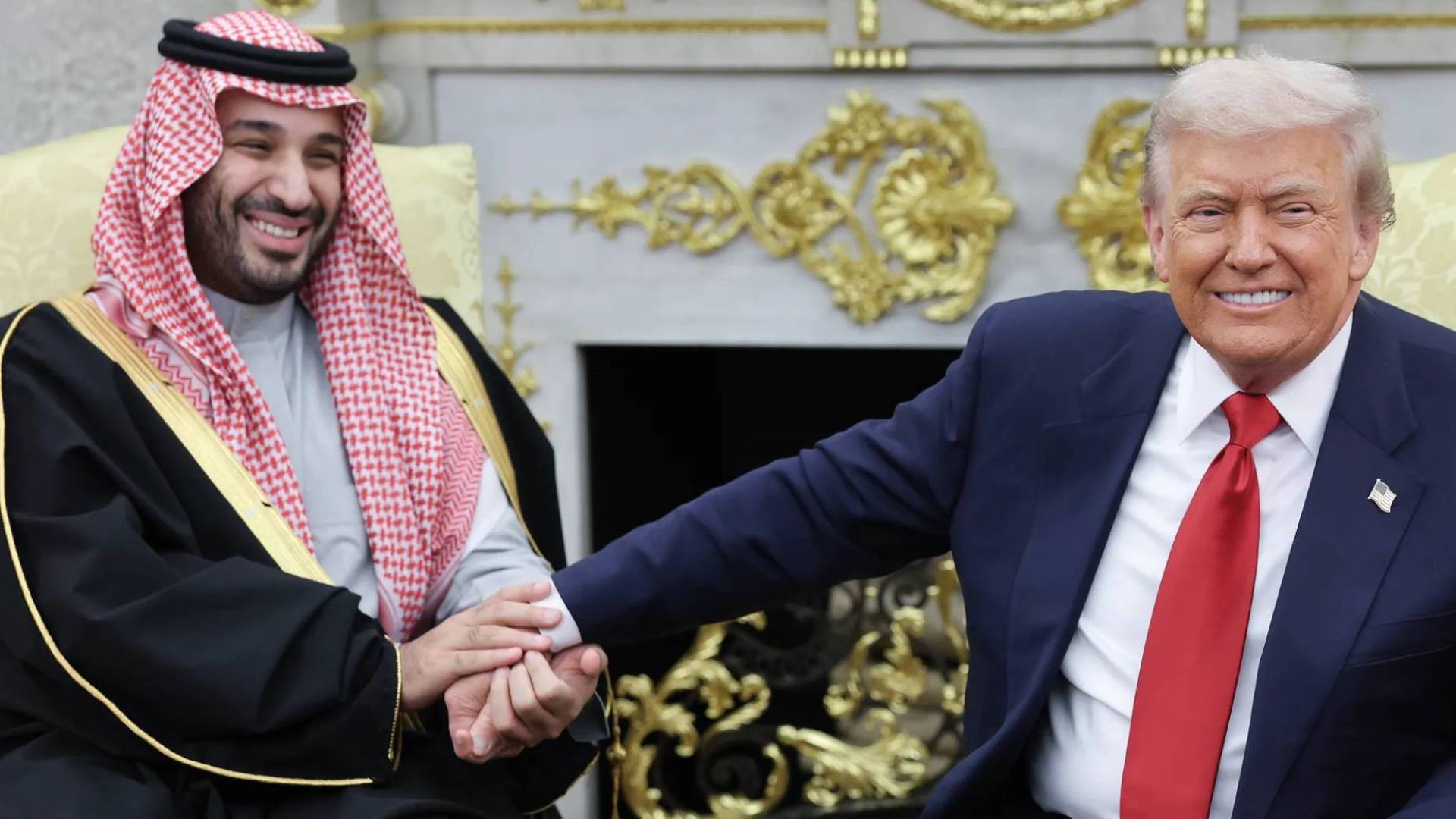 الرئيس الأمريكي دونالد ترمب وولي عهد السعودية الأمير محمد بن سلمان