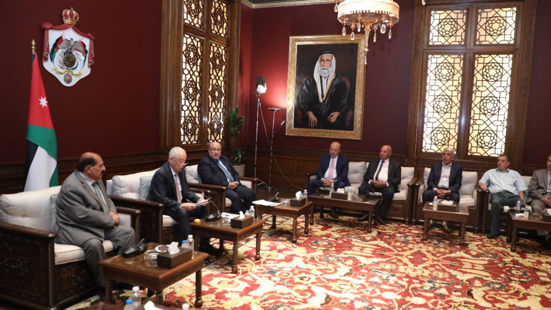 خلال لقائه وفدا من عشائر قبيا..  العيسوي: الأردن يمضي بثبات بقيادة الملك في مسارات التحديث الشامل