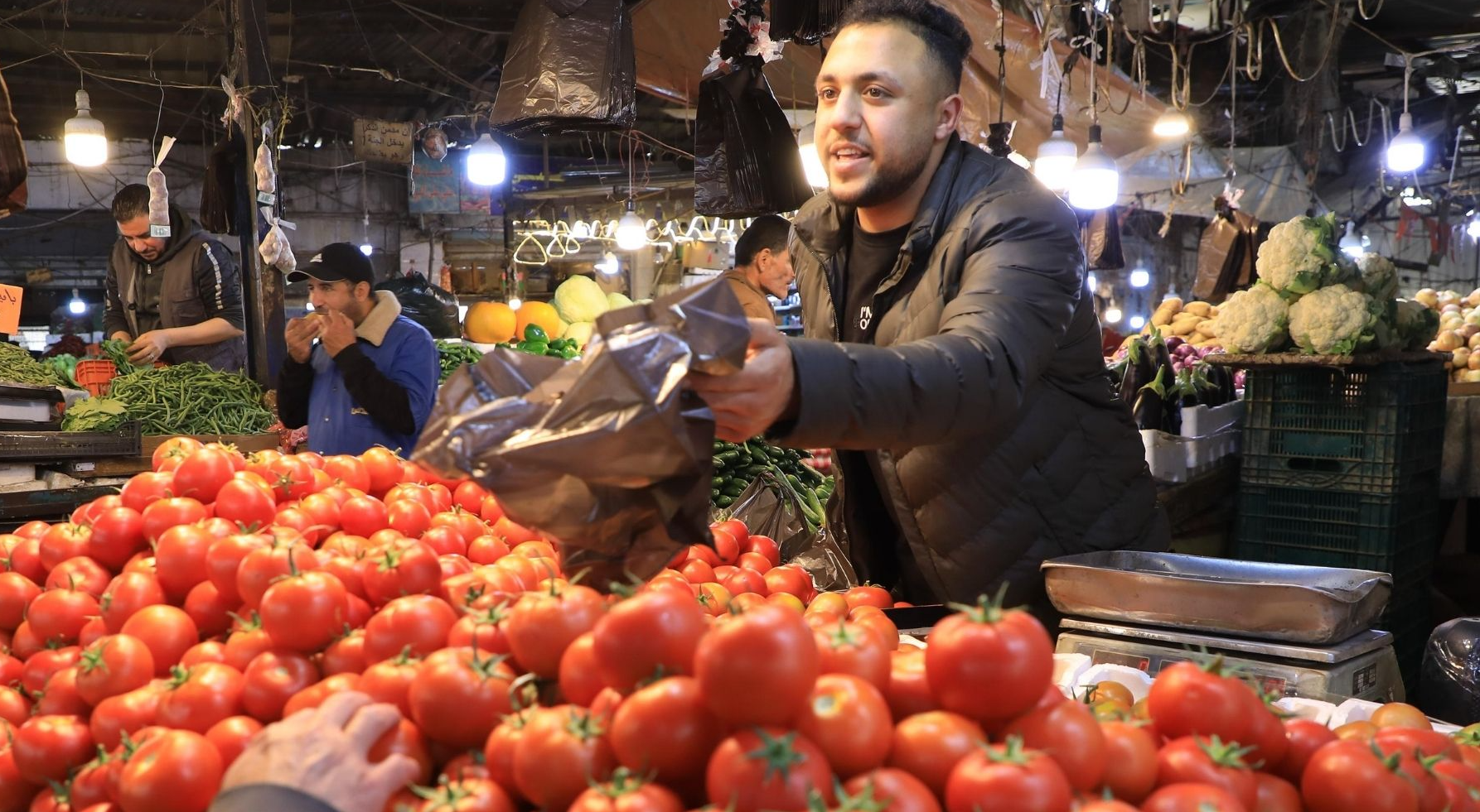 بائع خضار