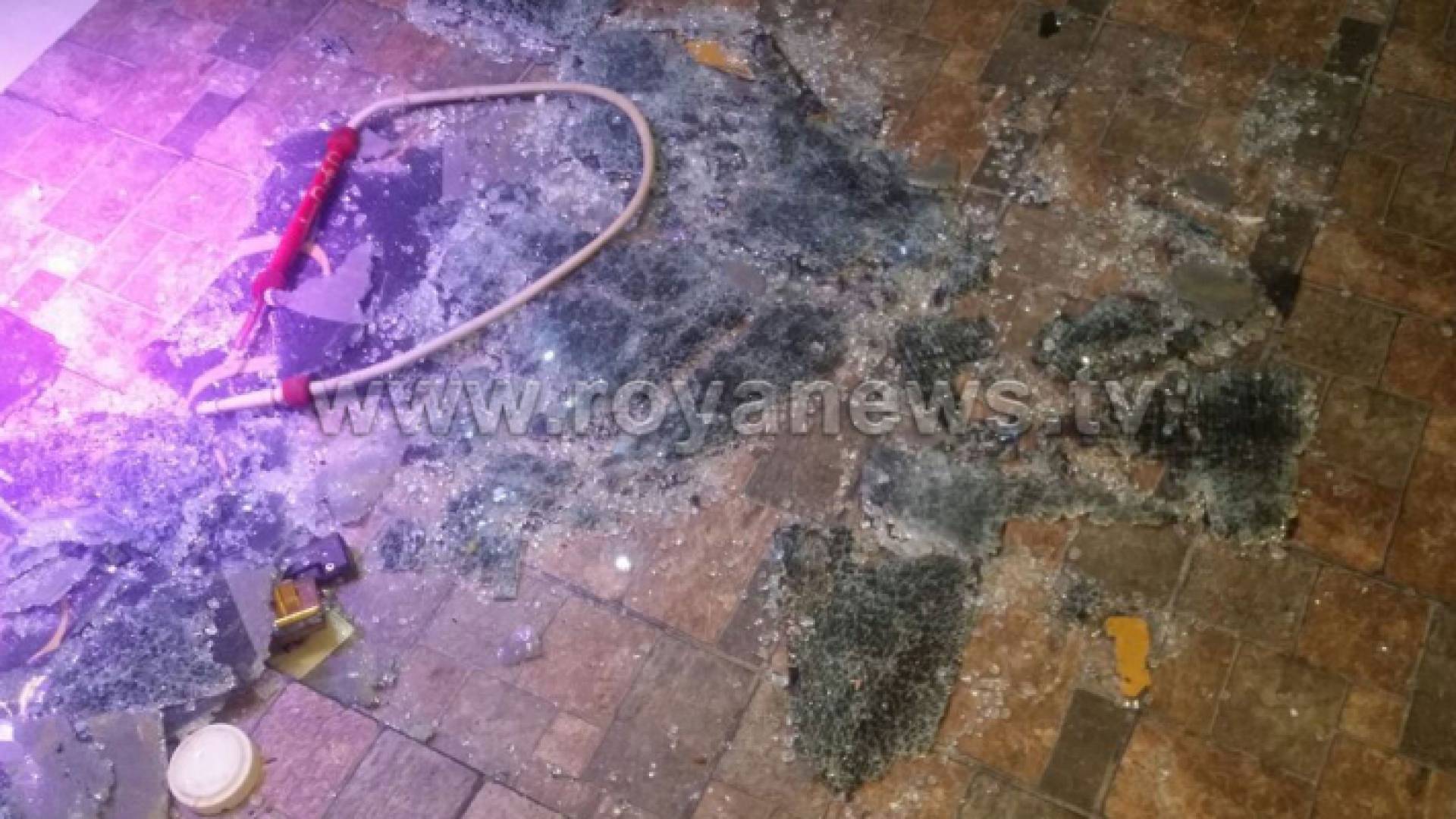 مجهولون يحطمون احد المحال في اربد