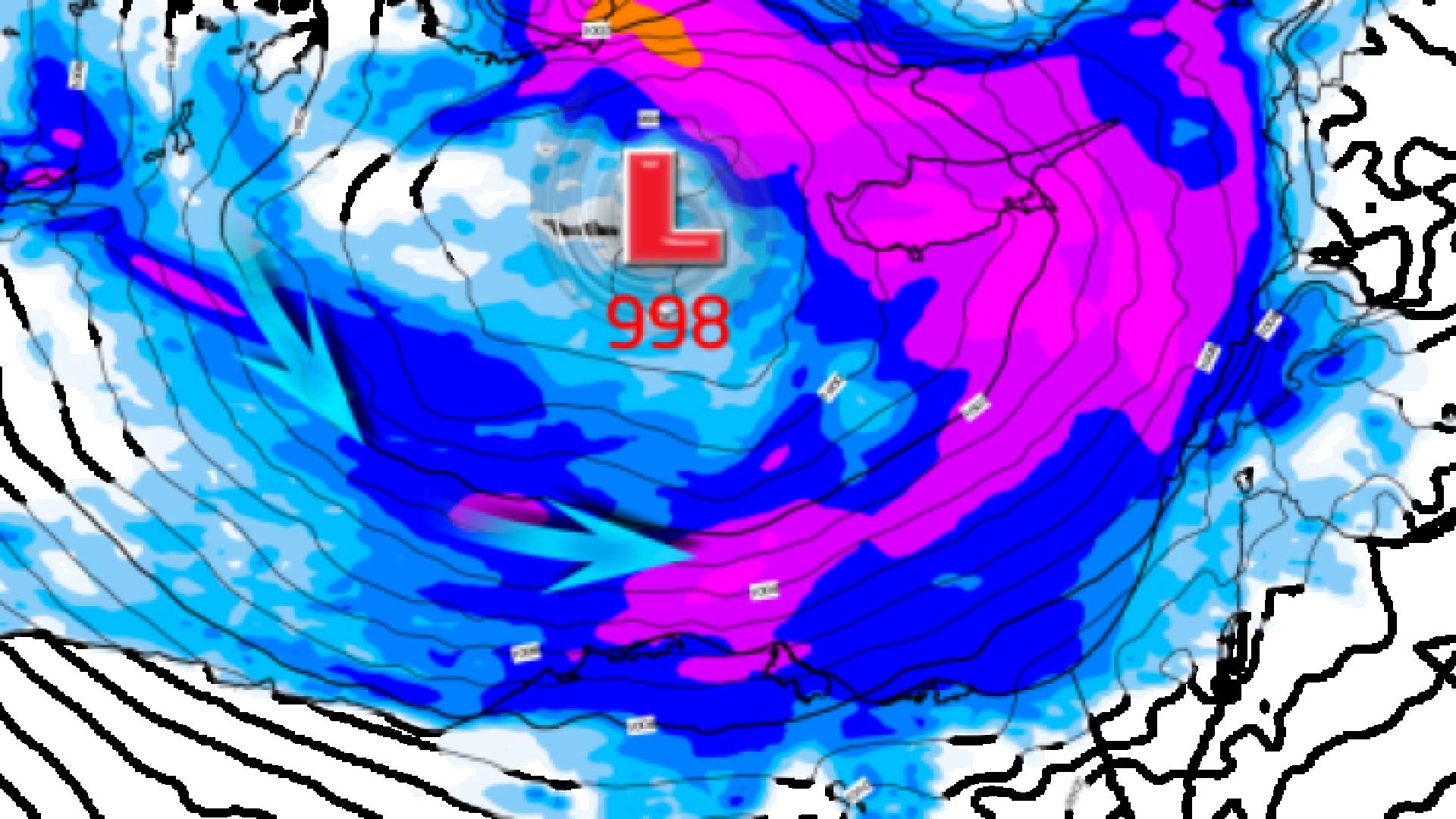 أبرز مميزات المنخفض الجوي يوم الجمعة