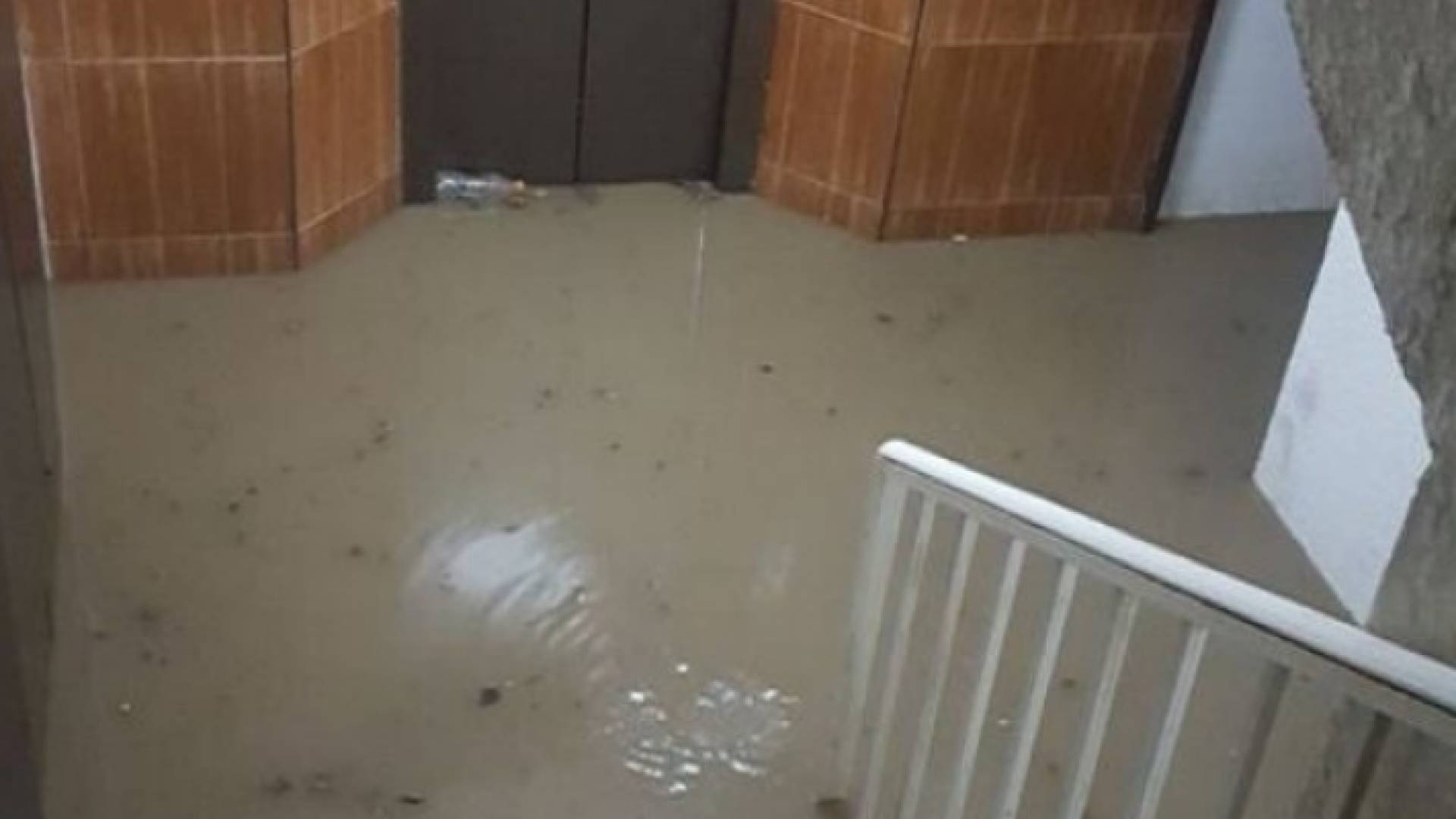 كوادر الدفاع المدني تتعامل مع 128 حالة مداهمة مياه لمنازل