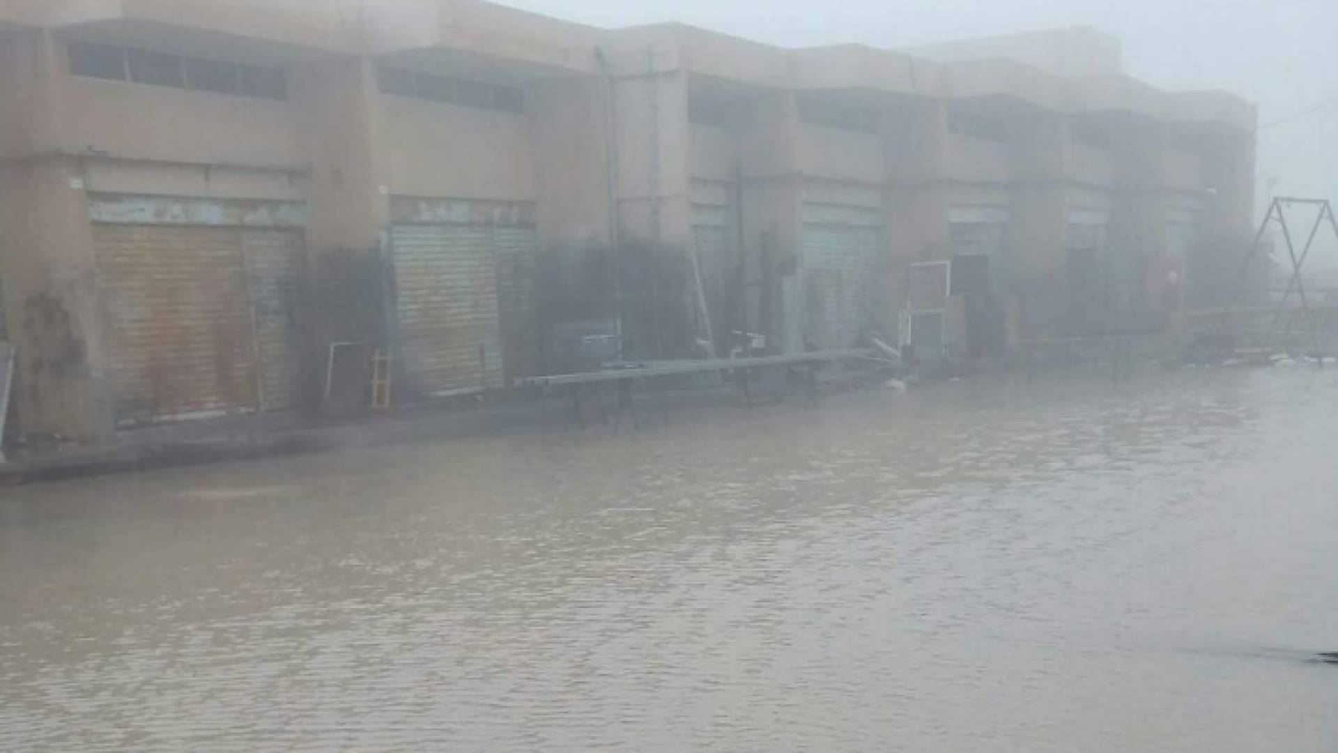 ارتفاع منسوب المياه بلواء القصر