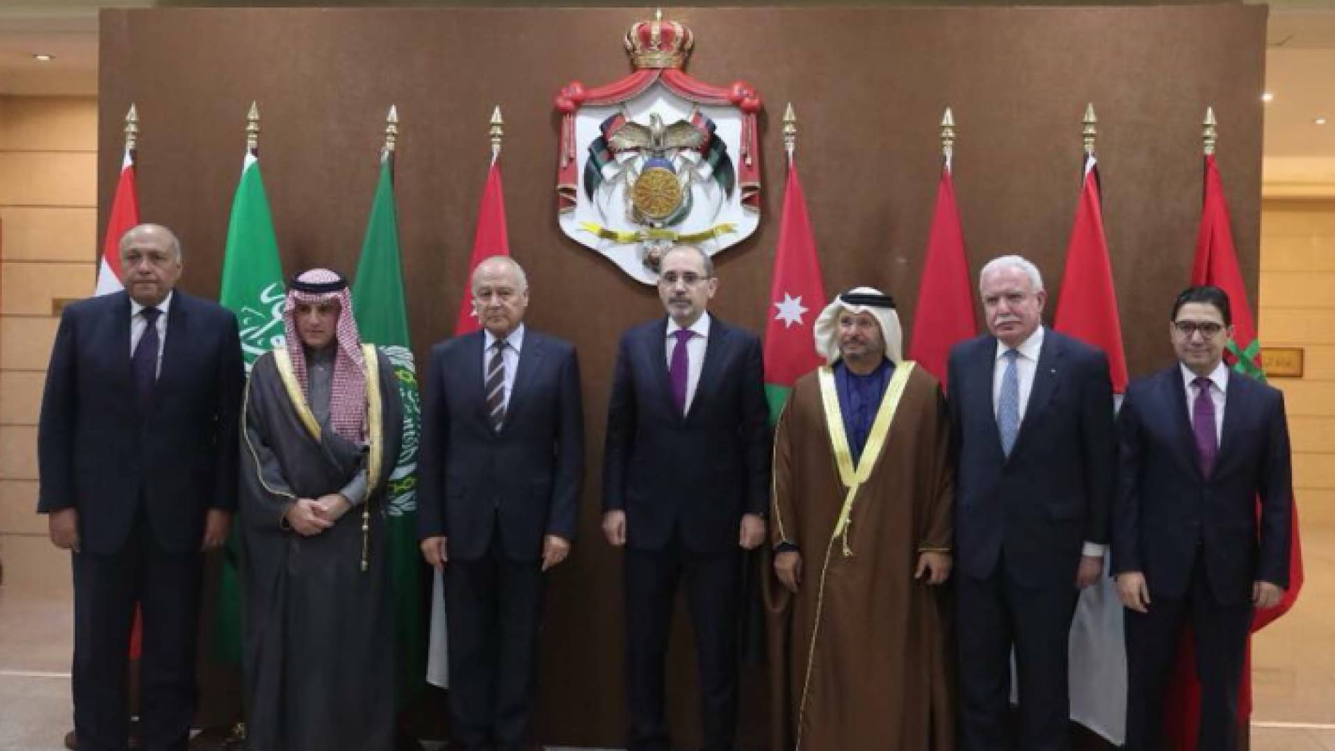 تشكل الوفد بقرار جامعة الدول العربية