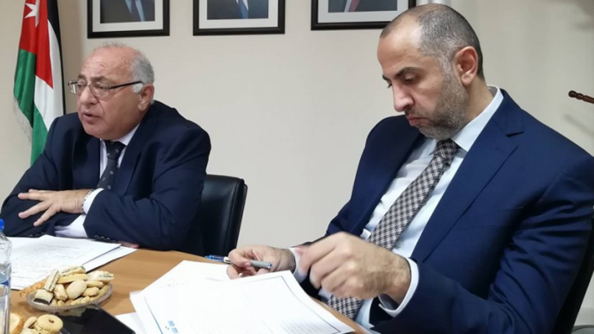 جانب من المؤتمر الصحفي