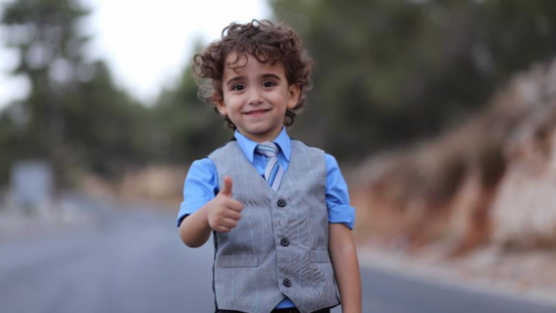 الطفل الفلسطيني سام محمد شوشة