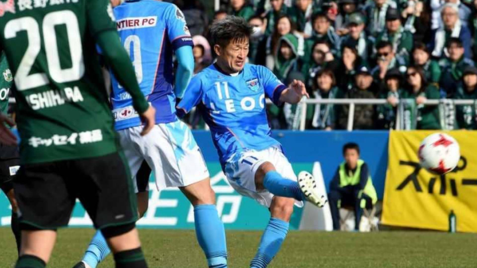 ميورا أثناء مشاركته مع فريقه العام الماضي