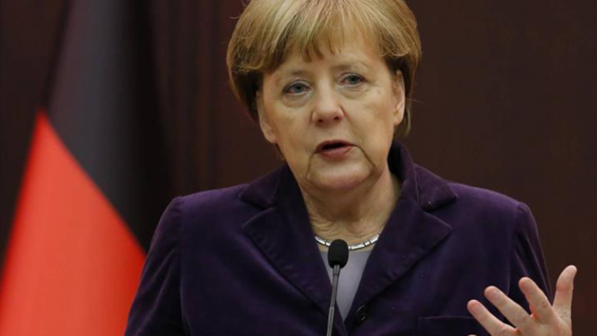 المستشارة الألمانية المحافظة أنغيلا ميركل