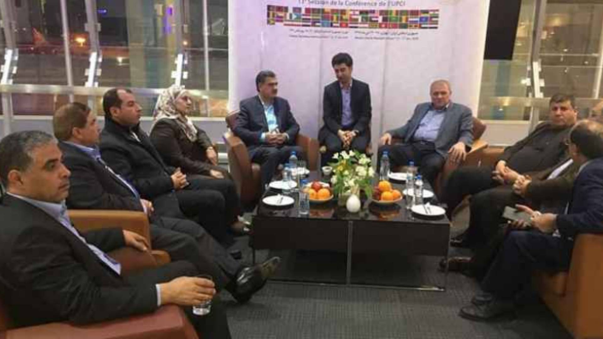 الوفد الاردني في إيران