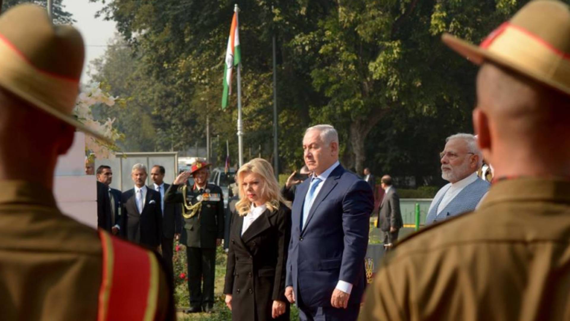 نتانياهو هو ثاني رئيس حكومة اسرائيلي يزور الهند