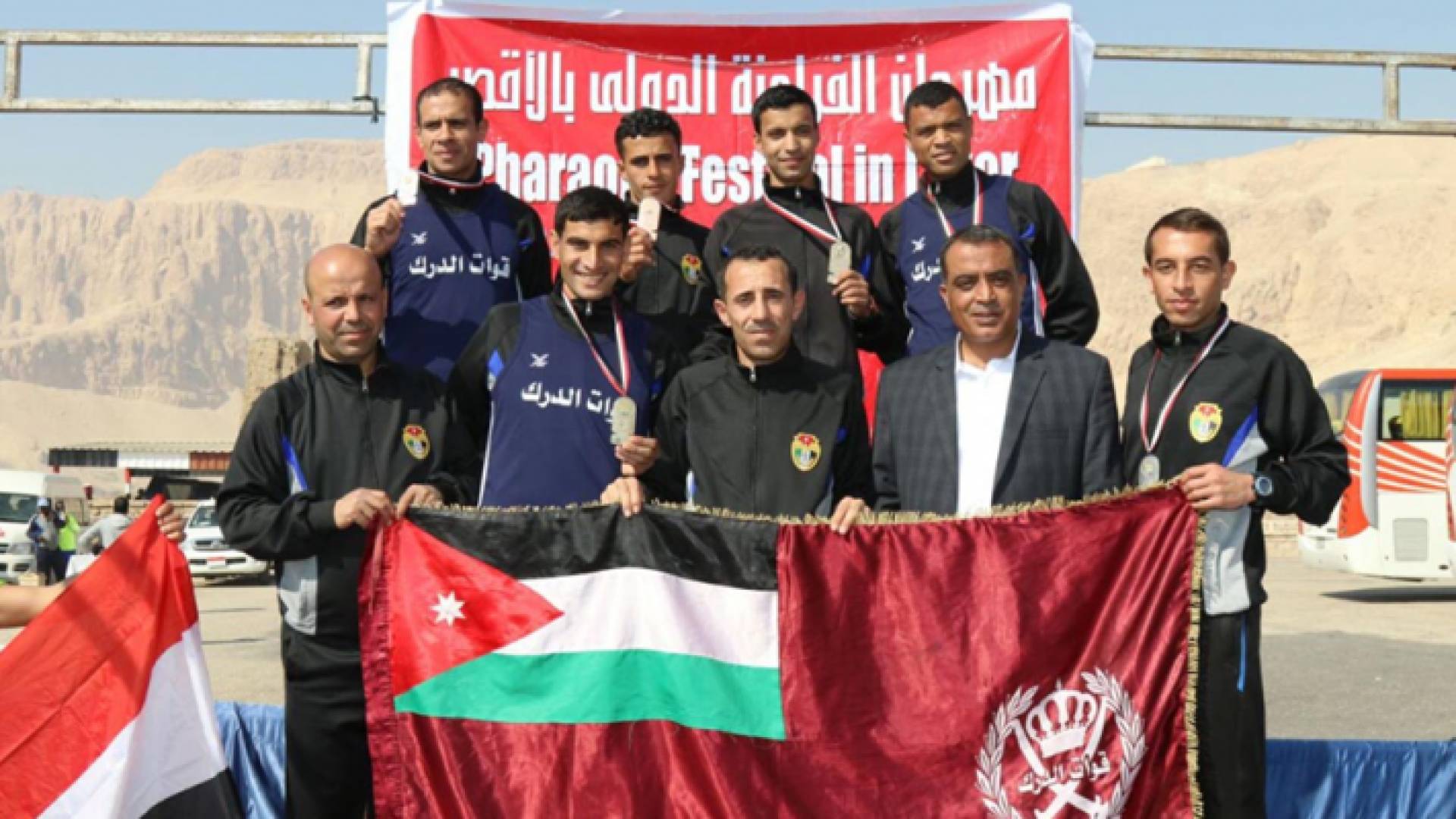 نتائج مميزة لمنتخب الدرك في ماراثون الاقصر الدولي