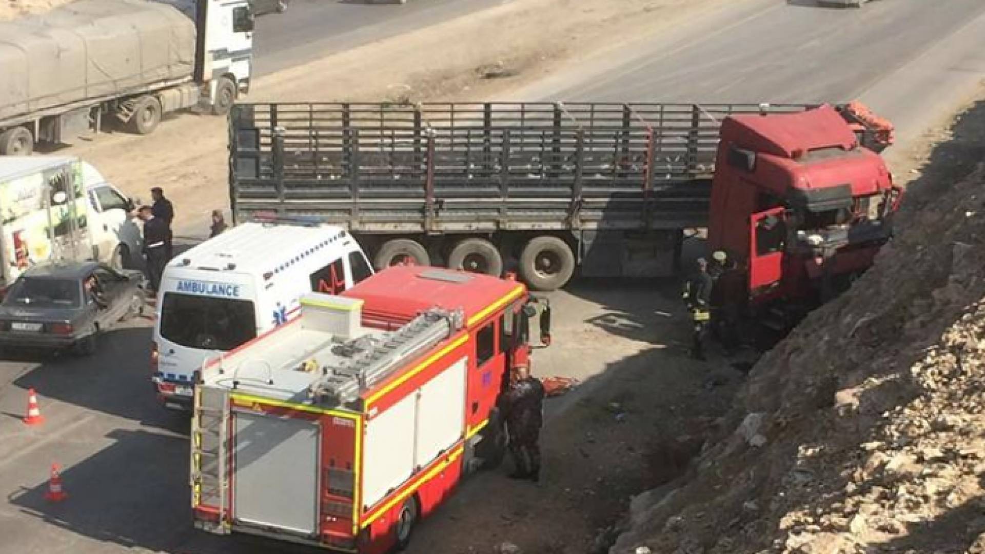 الحادث أودى بحياة شخص من الجنسية العربية