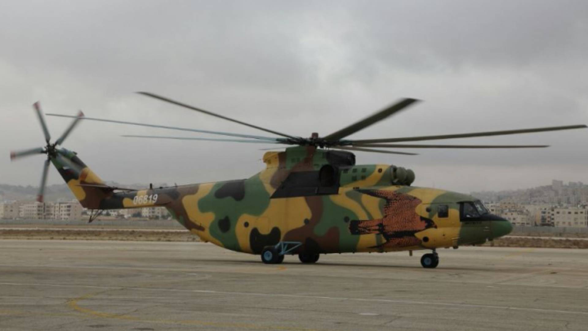 الطائرة المروحية MI-26 T2