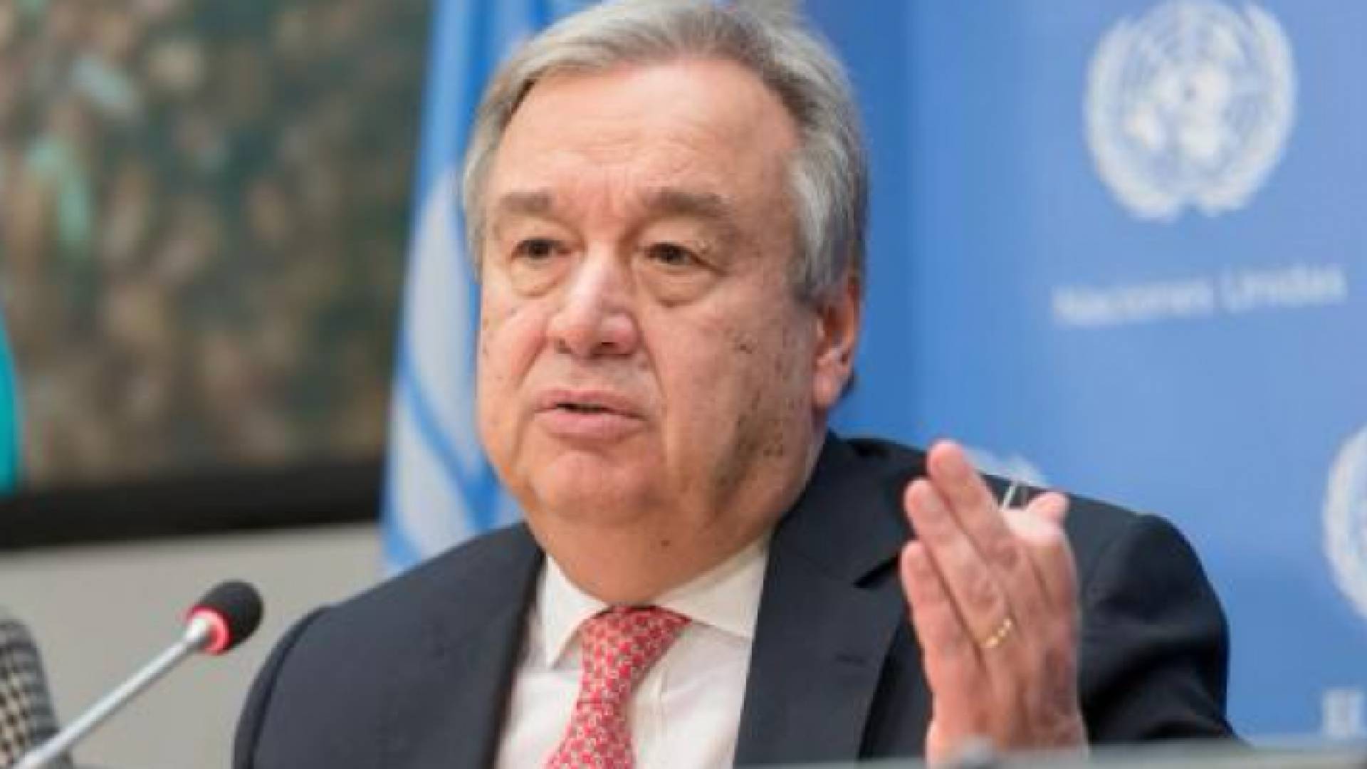 الأمين العام للأمم المتحدة أنطونيو غوتيريس