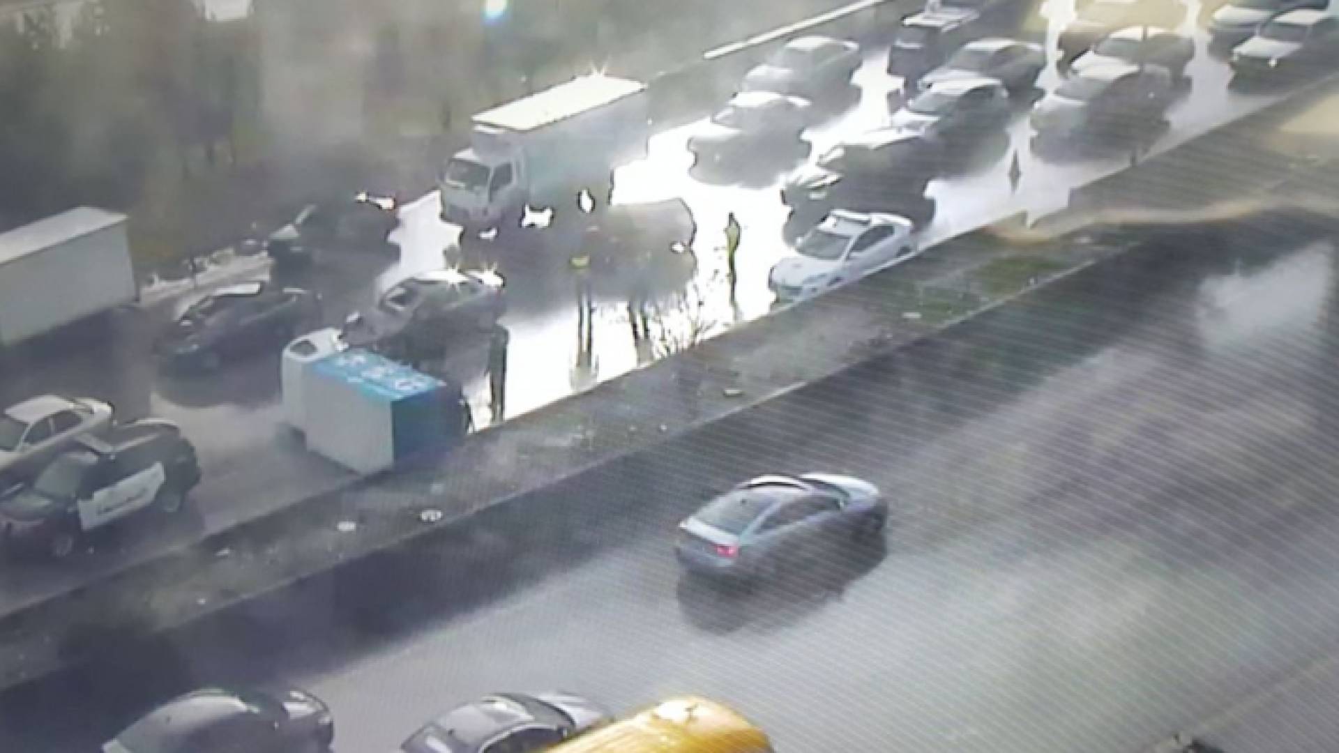 صورة من الحادث