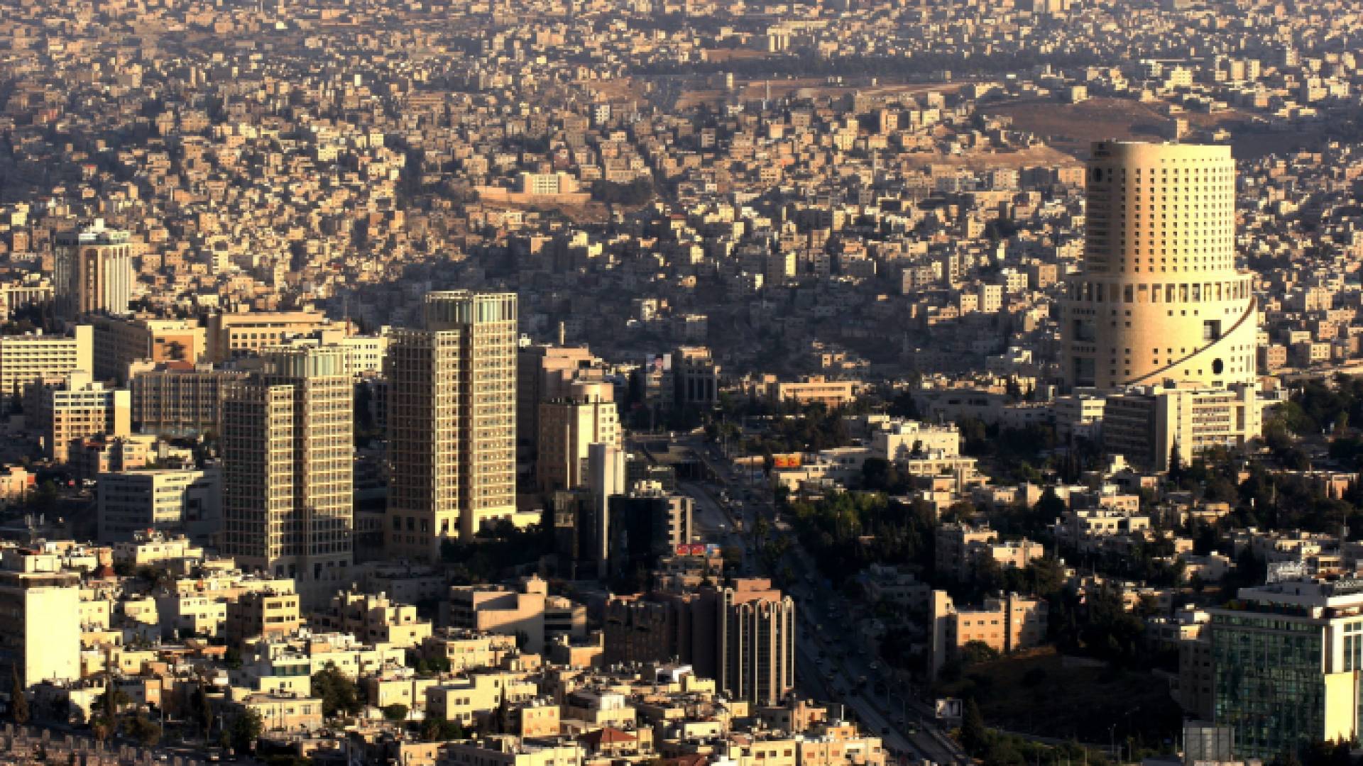 جانب من العاصمة عمان