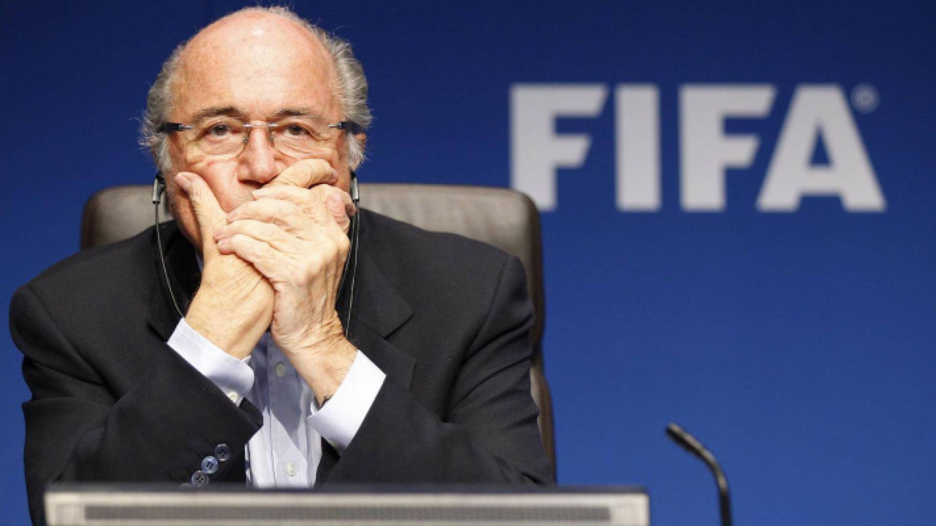 الرئيس السابق للاتحاد الدولي لكرة القدم (فيفا) السويسري جوزيف بلاتر