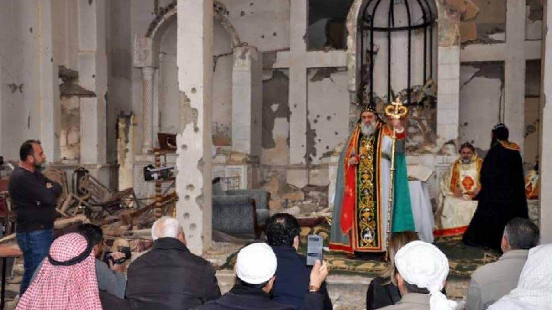 أول قداس في دير الزور منذ خمس سنوات