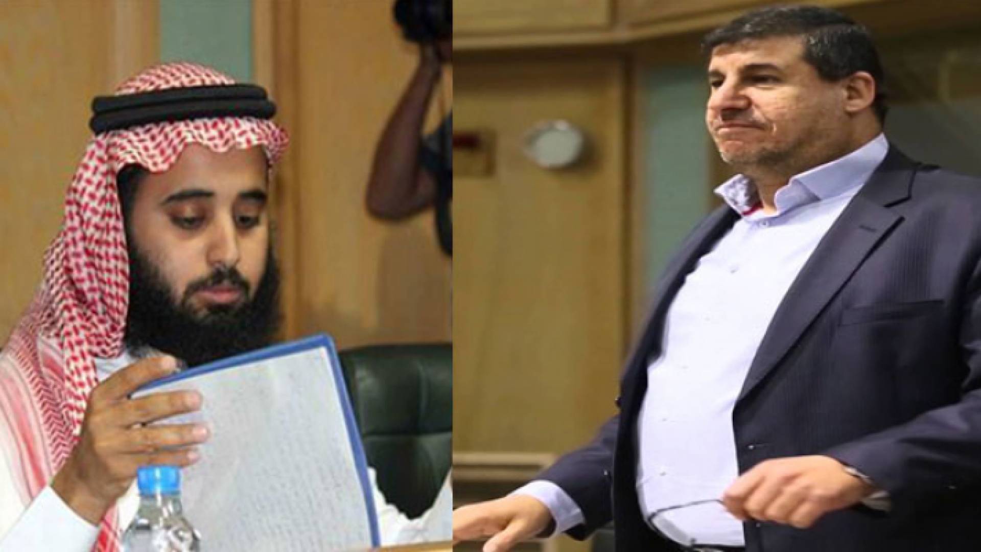 النائبان يحيى السعود ومحمد الرياطي