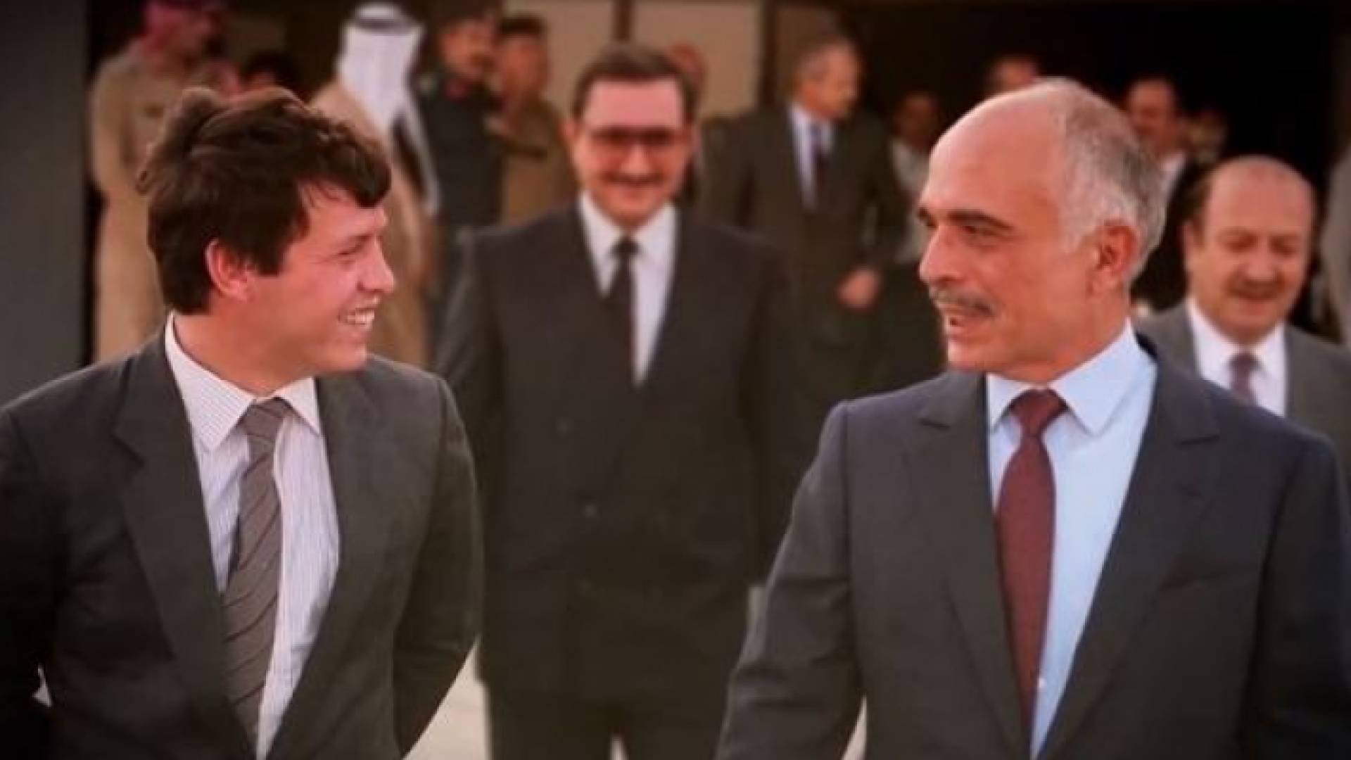 صورة نشرها ولي العهد الأمير الحسين بن عبدالله