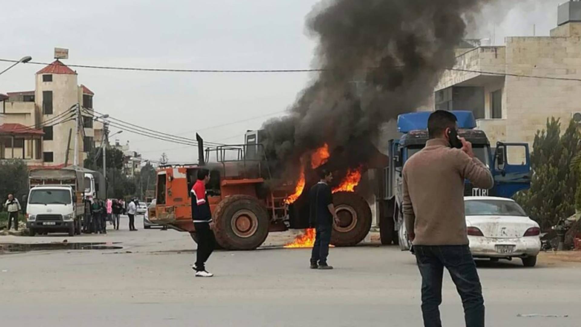 الصور من شهود عيان