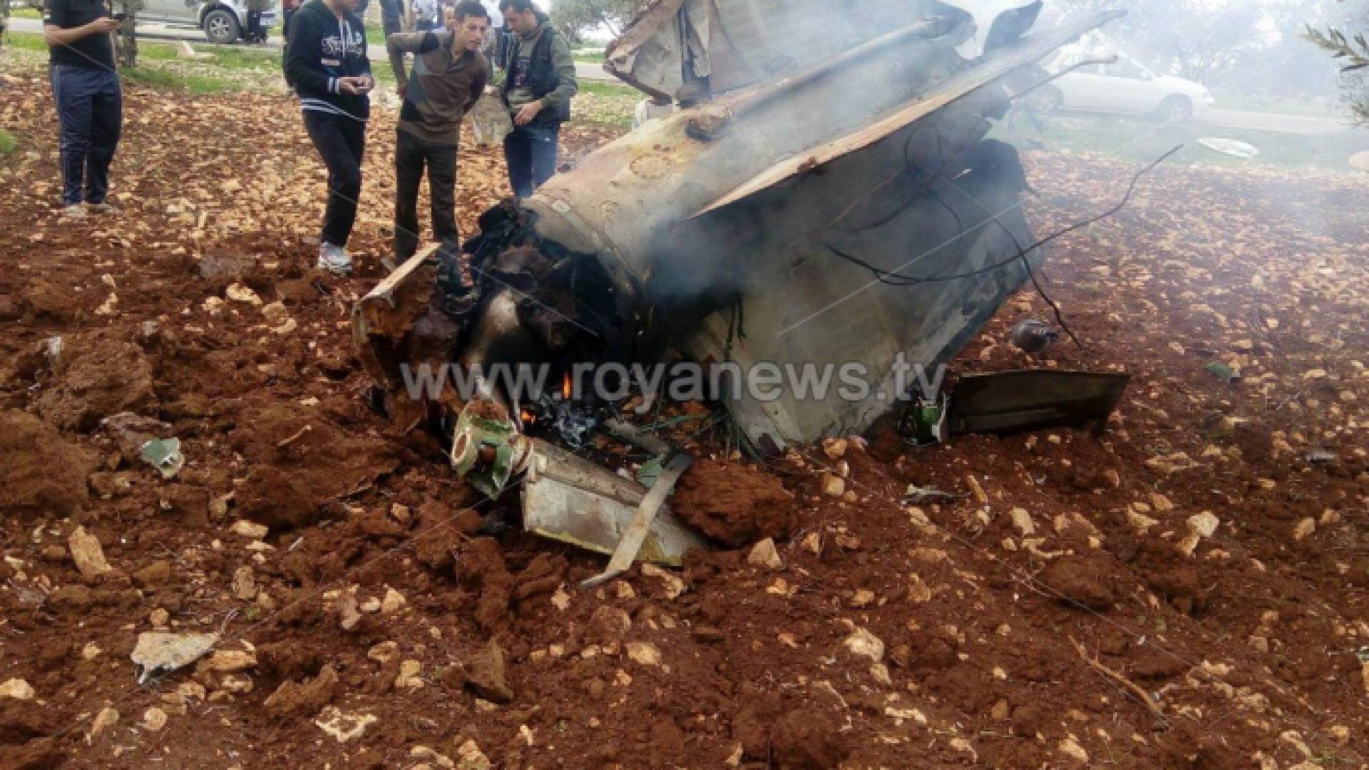 صور متداوله عبر مواقع التواصل الاجتماعي للحطام