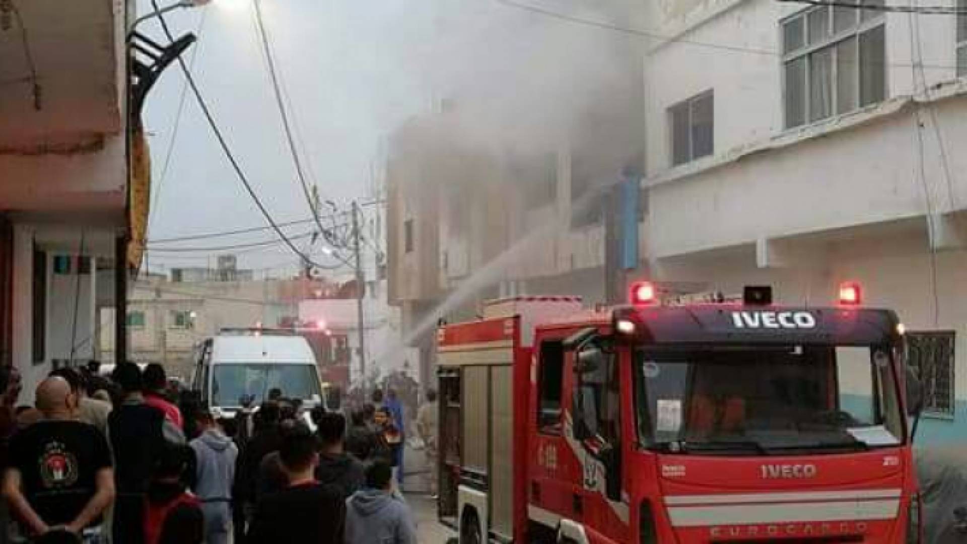 صورة من مكان الحادثة