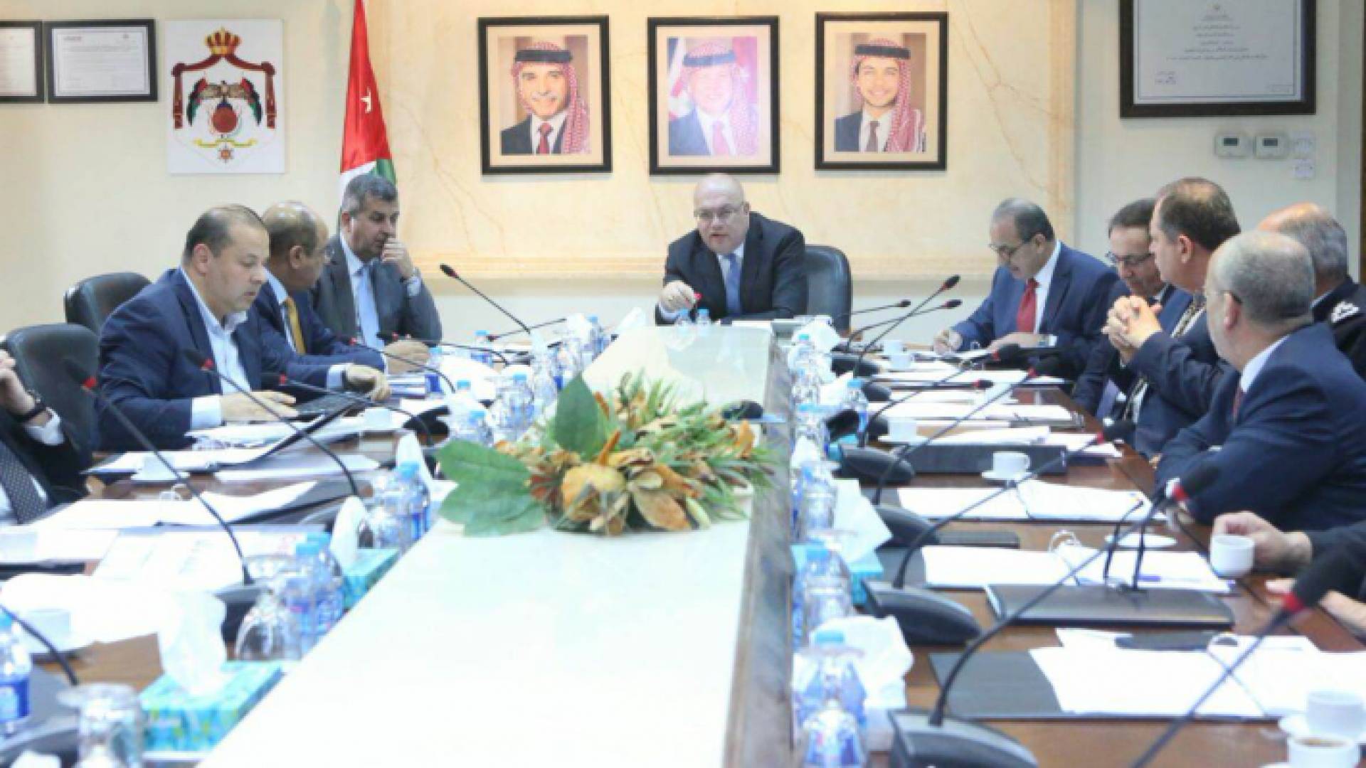 مجلس البناء الوطني الاردني يجتمع في وزارة الأشغال العامة والاسكان