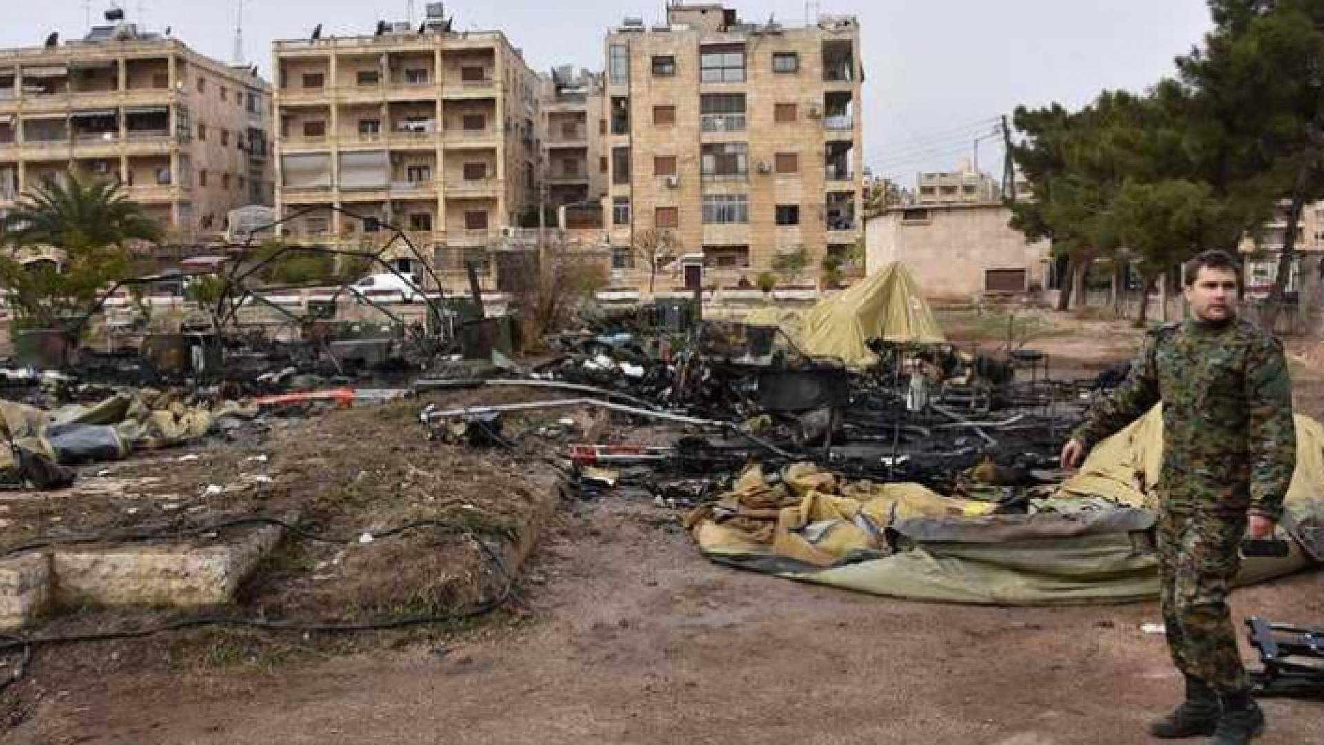 جندي روسي في سوريا - أرشيفية