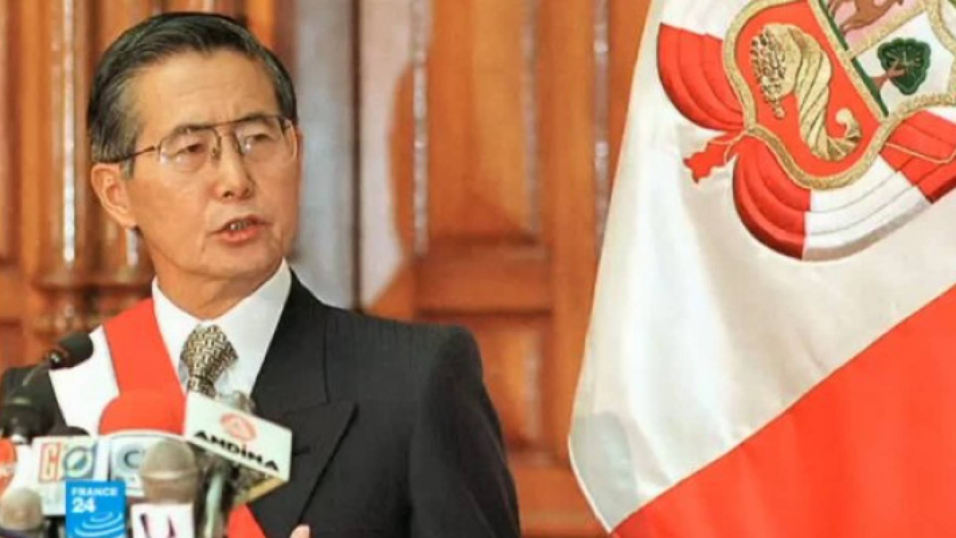 الرئيس البيروفي الأسبق البرتو فوجيموري