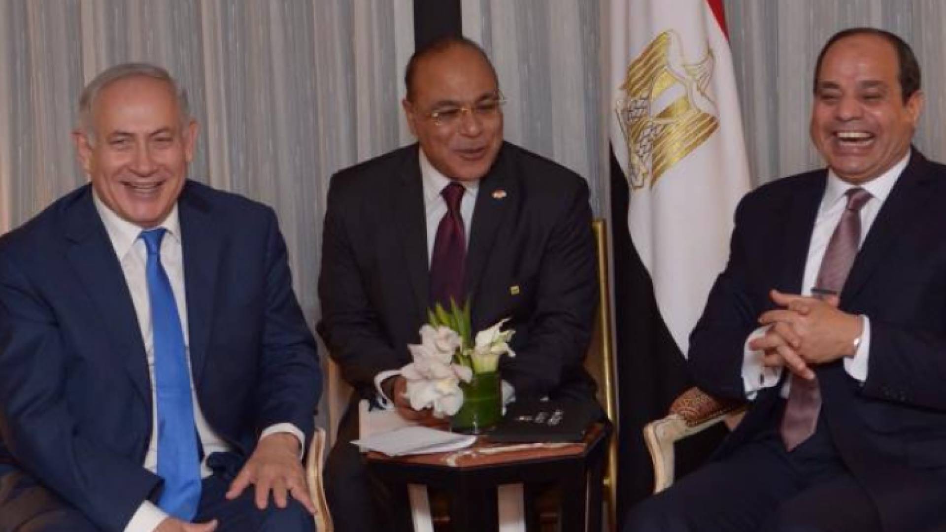 ارشيفية للسيسي ونتنياهو