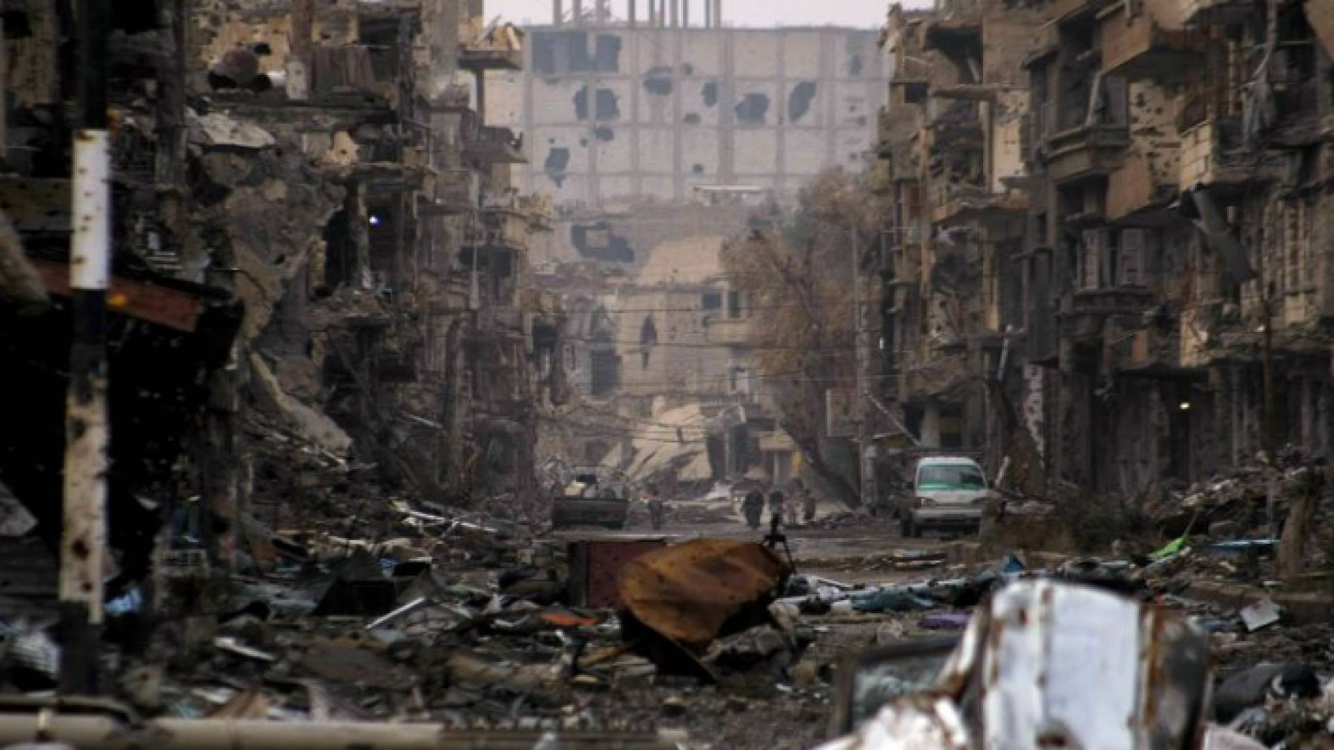 من أثار الدمار في سوريا
