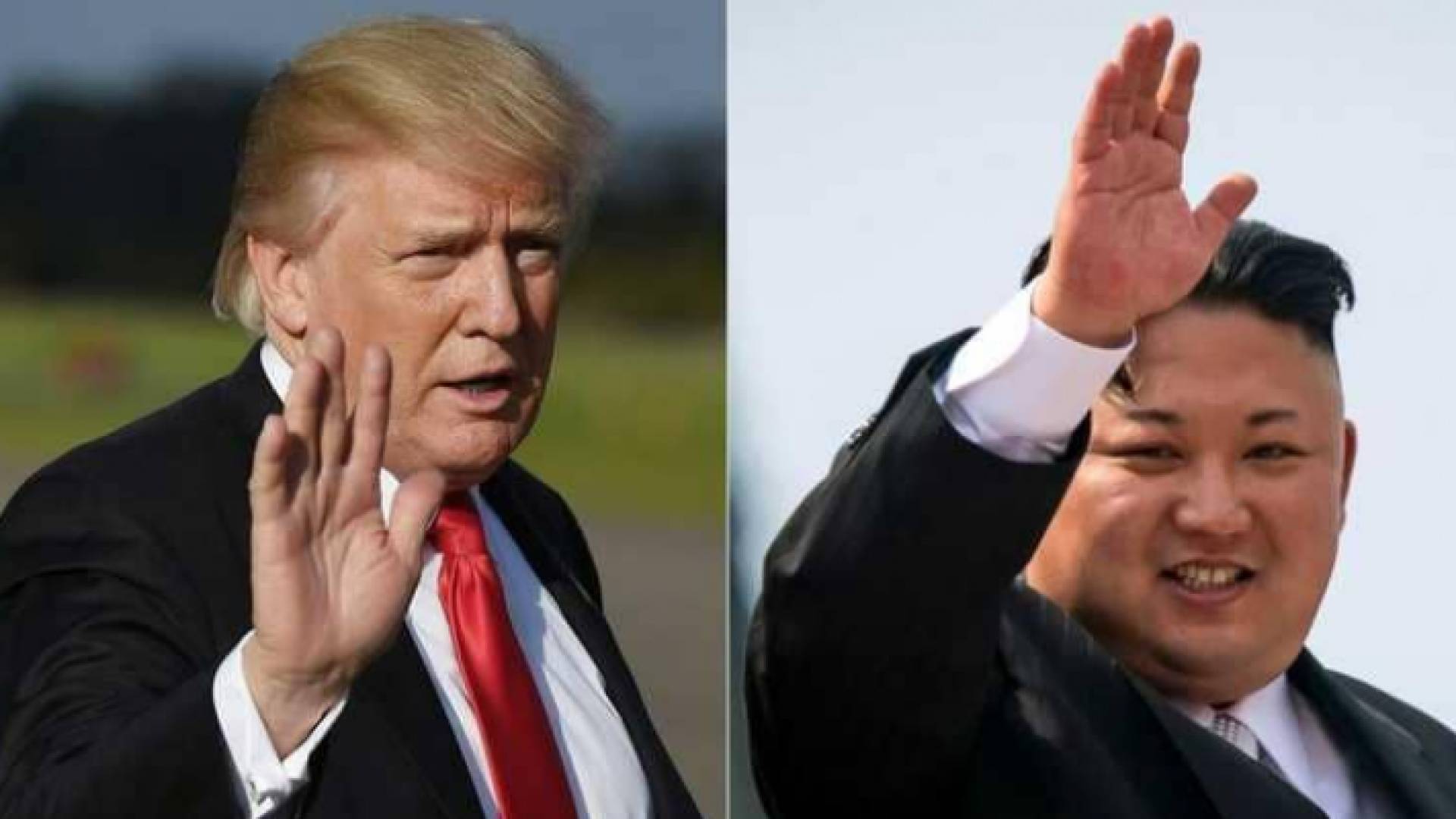 الزعيم الكوري والرئيس الأميركي