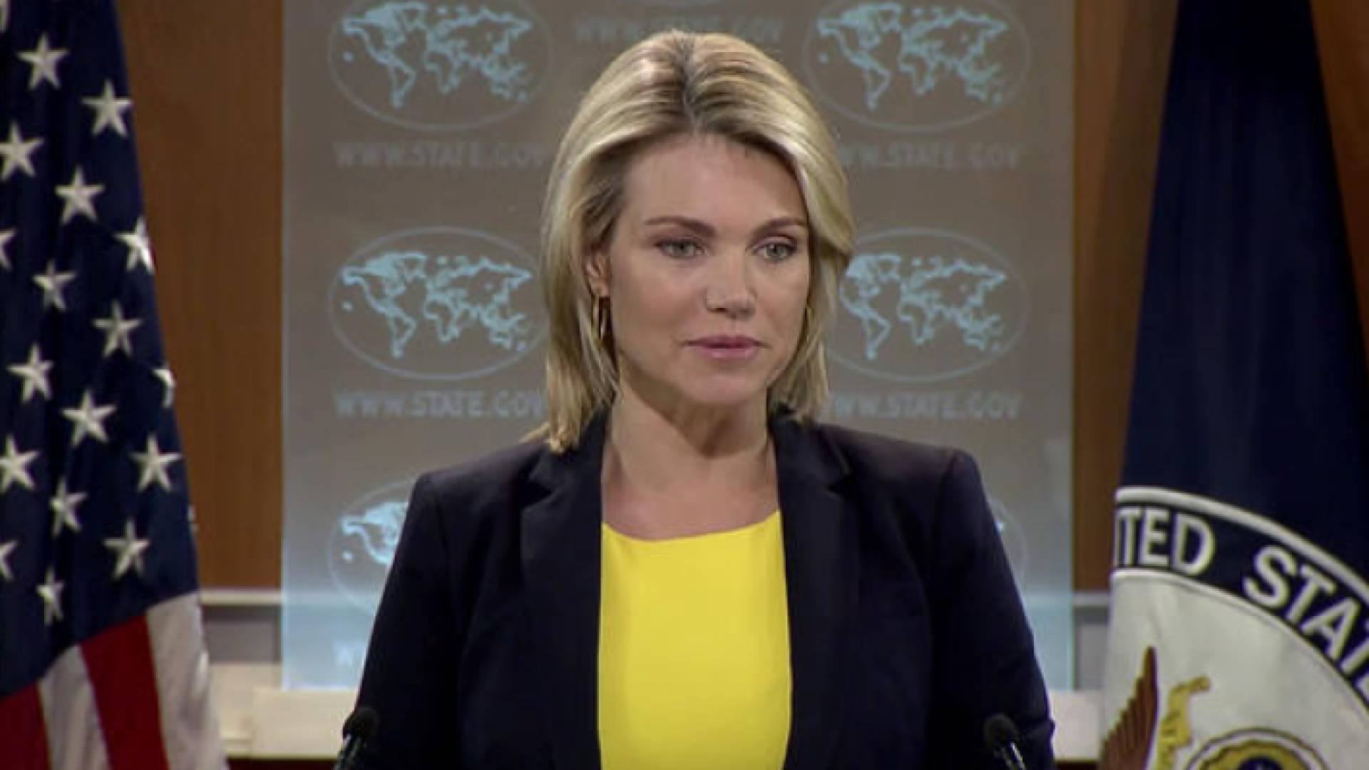 المتحدثة باسم الخارجية الأميركية هيذر نويرت