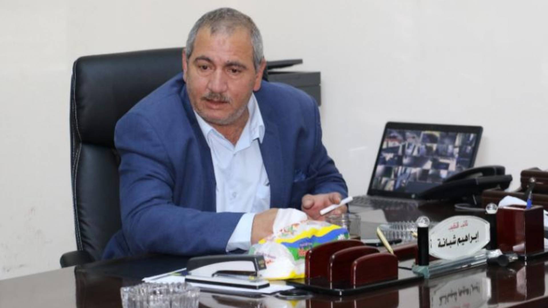 نائب نقيب المعلمين الأستاذ إبراهيم شبانة