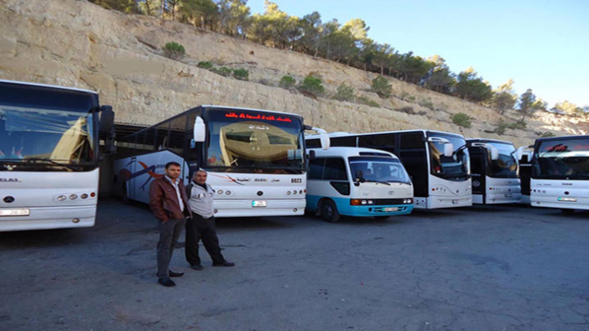 باصات الطفيلة - ارشيفية