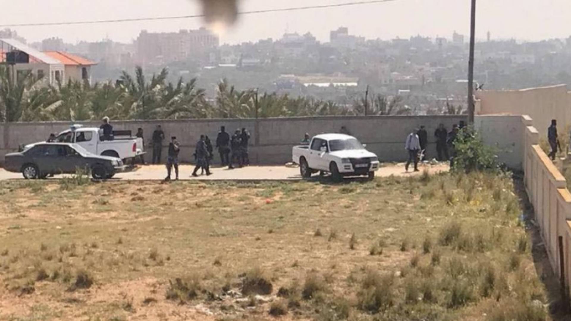 جانب من الاشتباكات