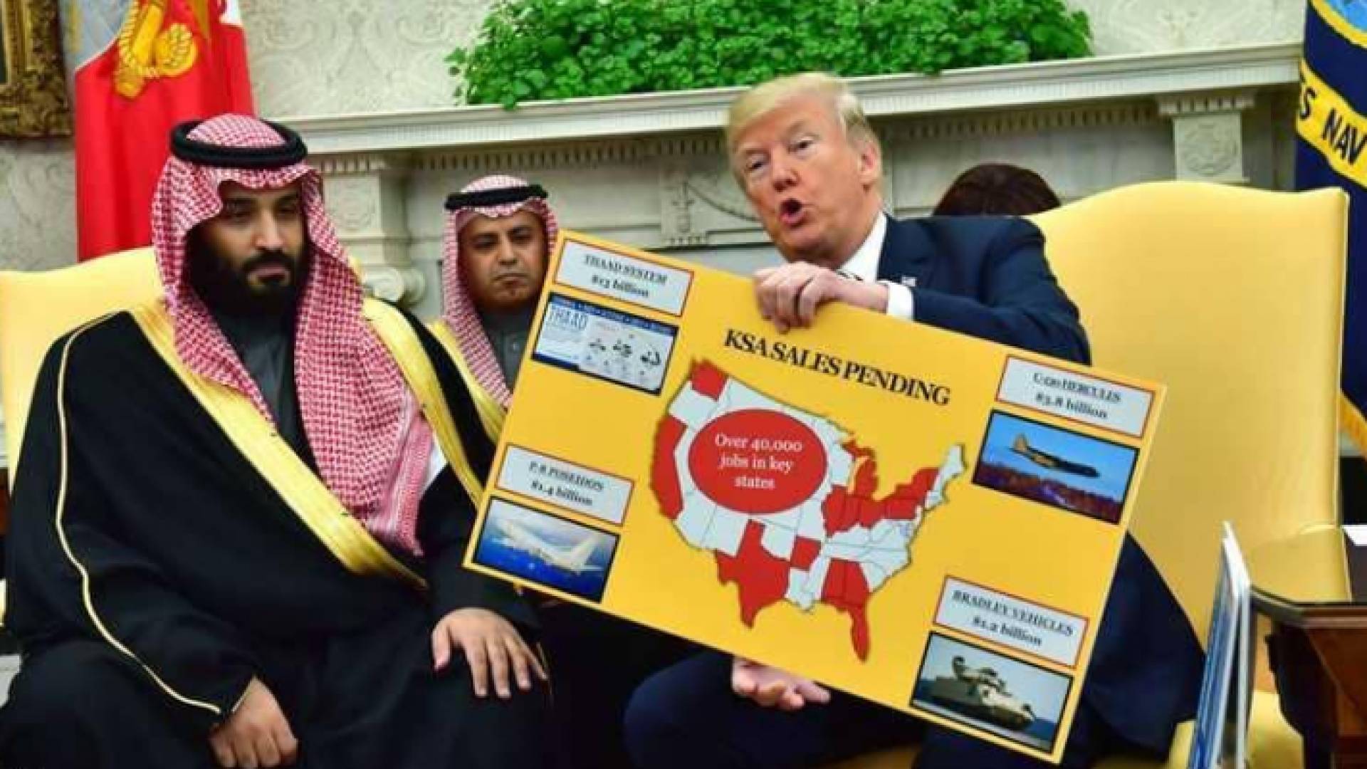 واشنطن توافق على بيع أسلحة للرياض بقيمة مليار دولار