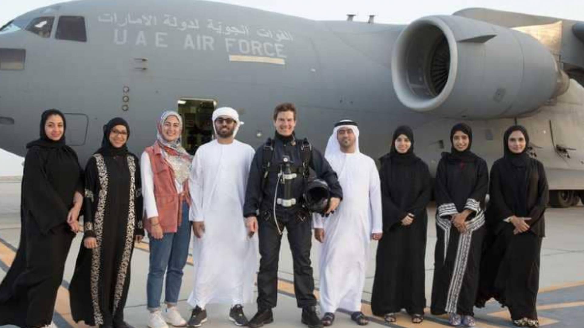 تصوير الجزء الجديد من فيلم "مهمة مستحيلة" في أبوظبي