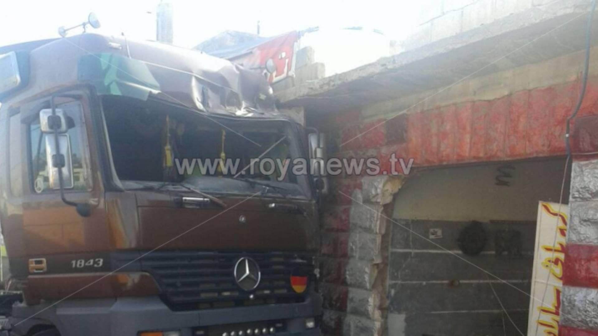صورة من موقع الحادث