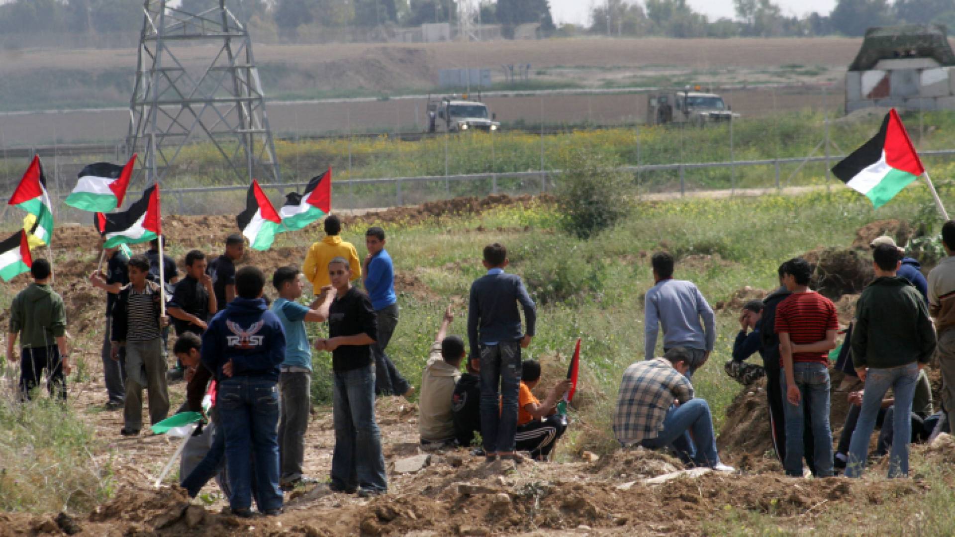 مسيرات في غزة - ارشيفية