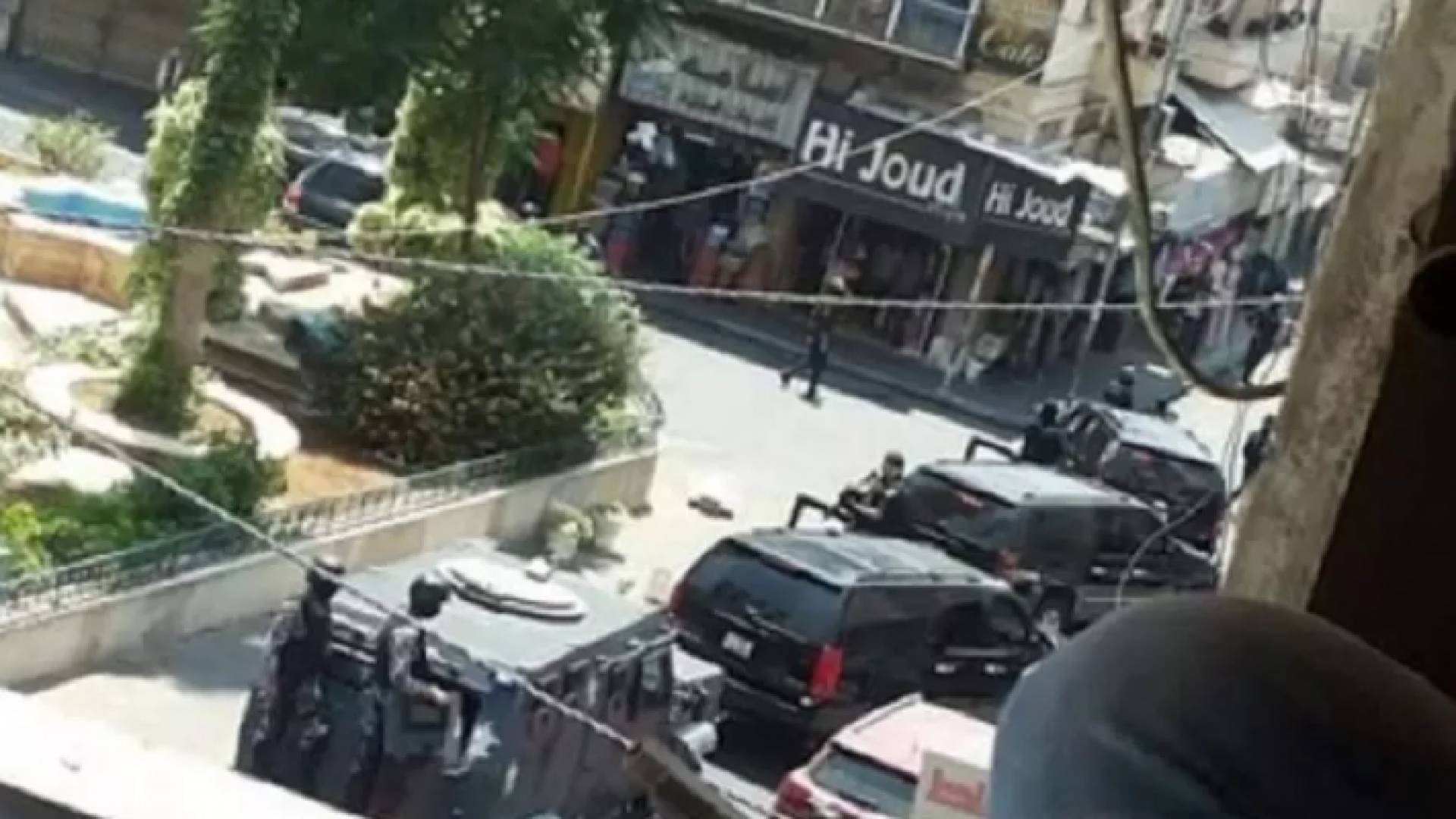 ارشيفية لمداهمات أمنية في مدينة اربد