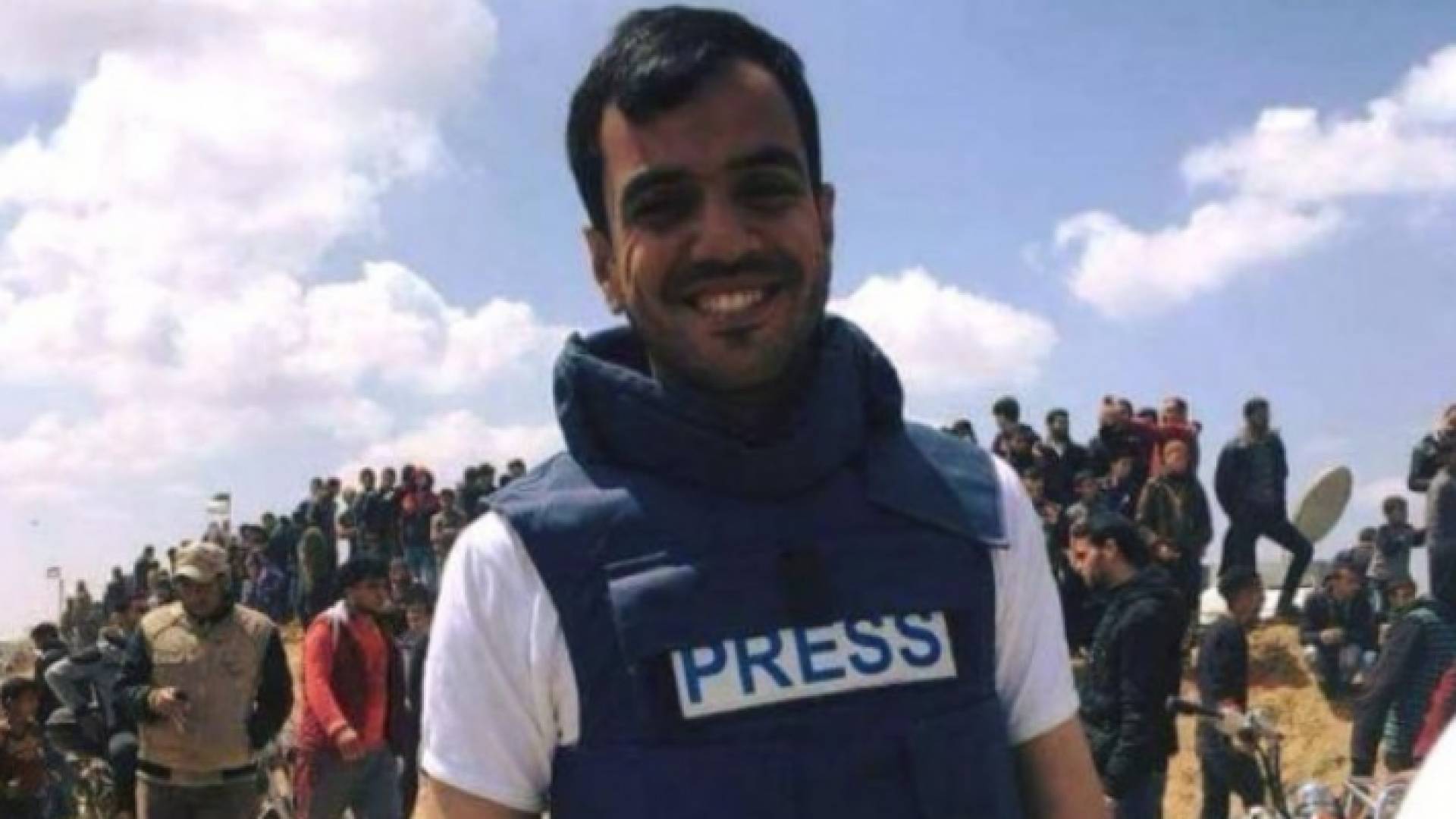 الصحفي الفلسطيني ياسر مرتجى