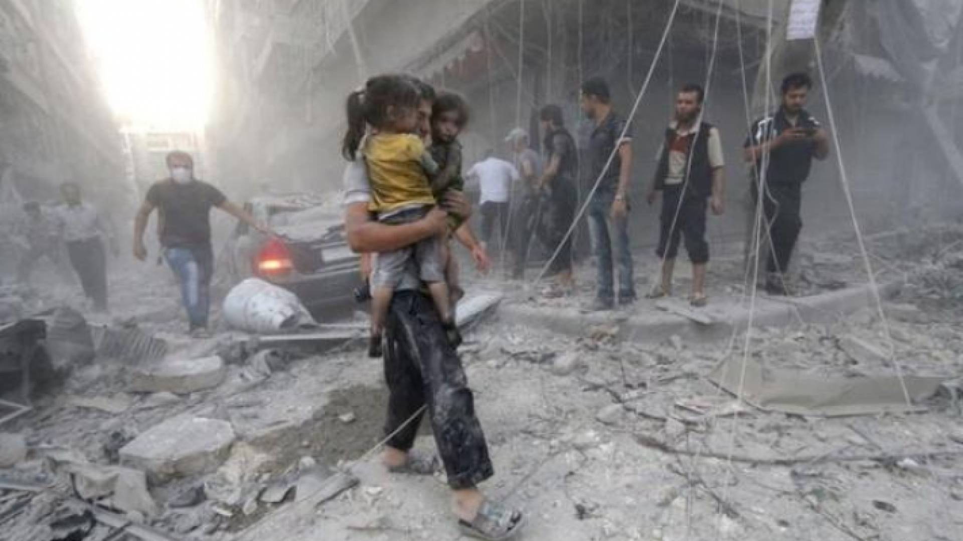 صورة أرشيفية من مجزرة خان شيخون