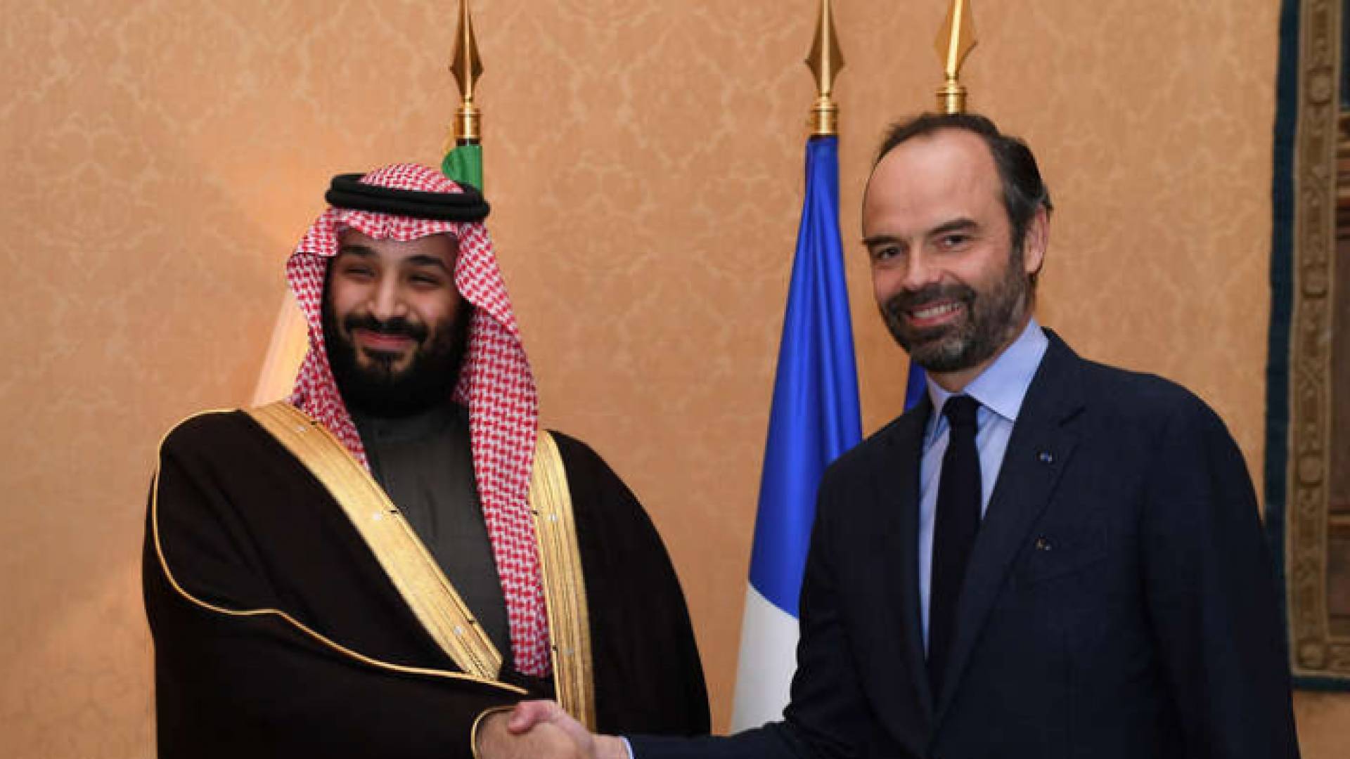 من زيارة ولي العهد السعودي الى فرنسا